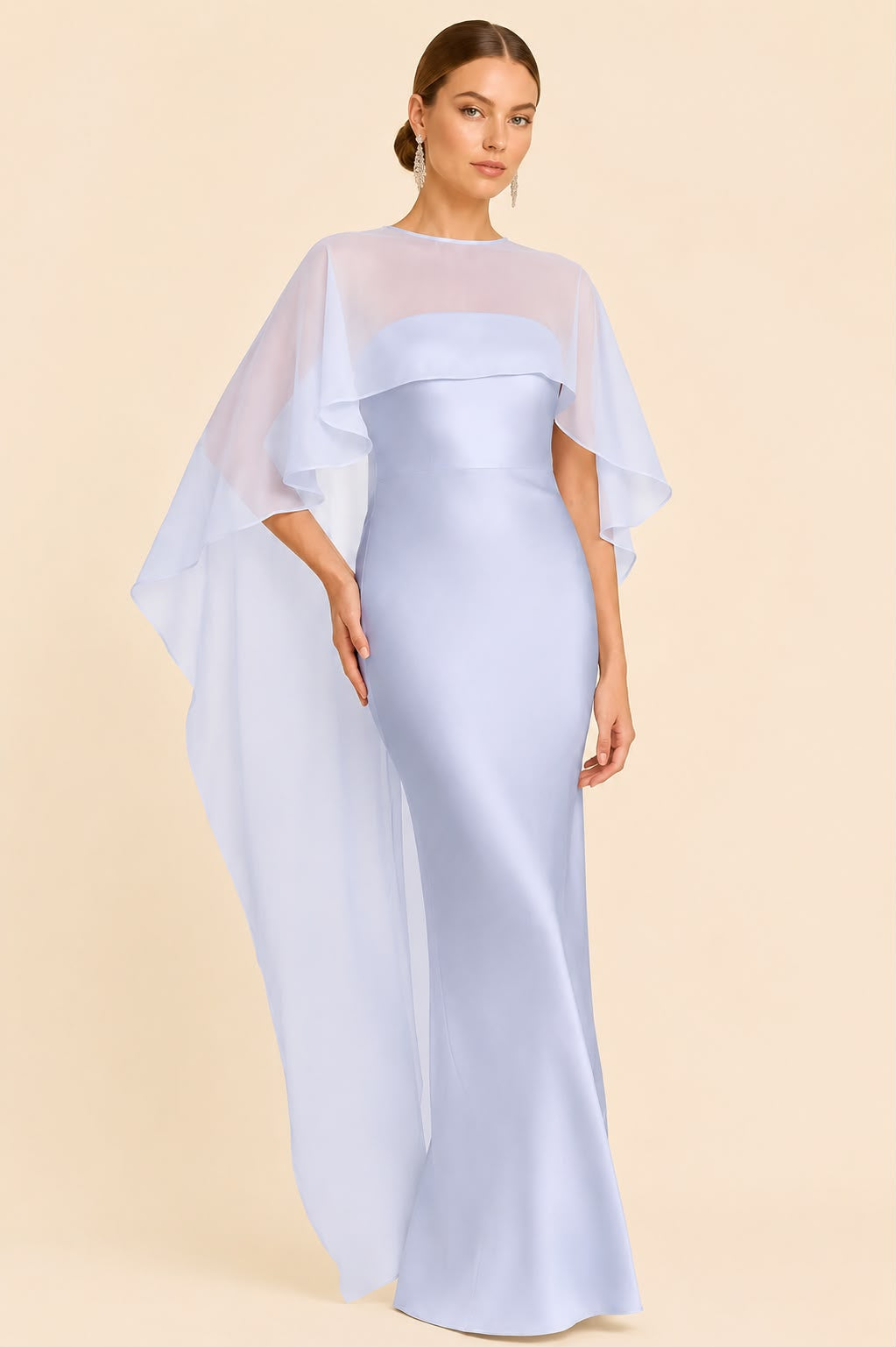Vestido Claro Azul