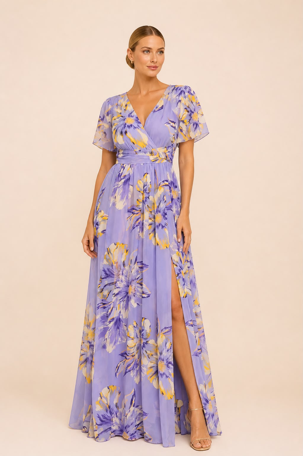 Vestido Casandra Lila XL