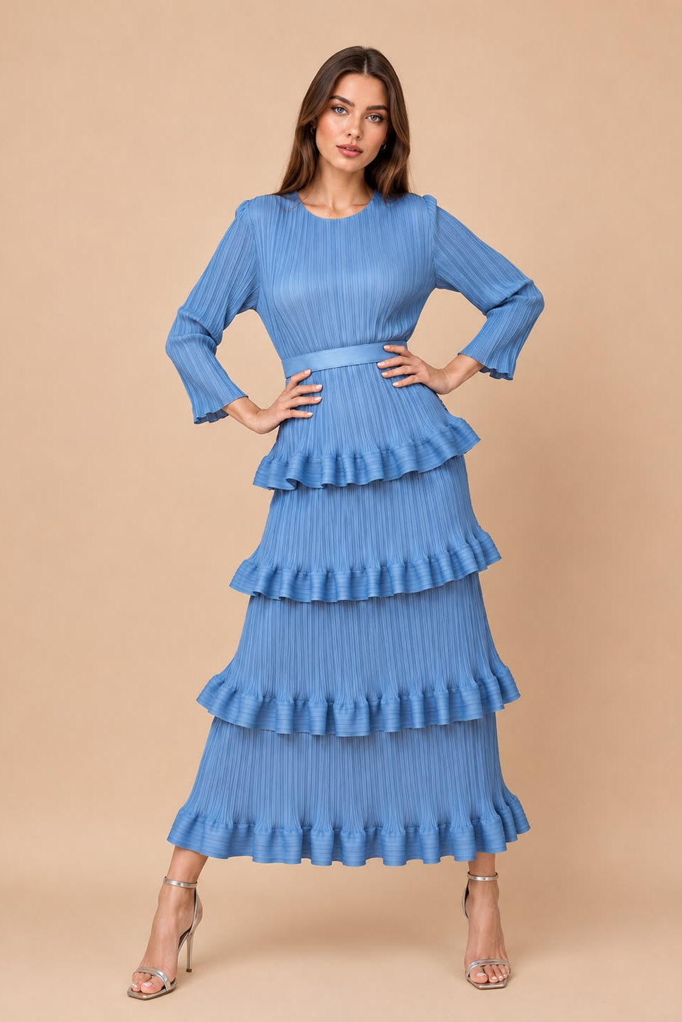 Vestido Eudora Celeste