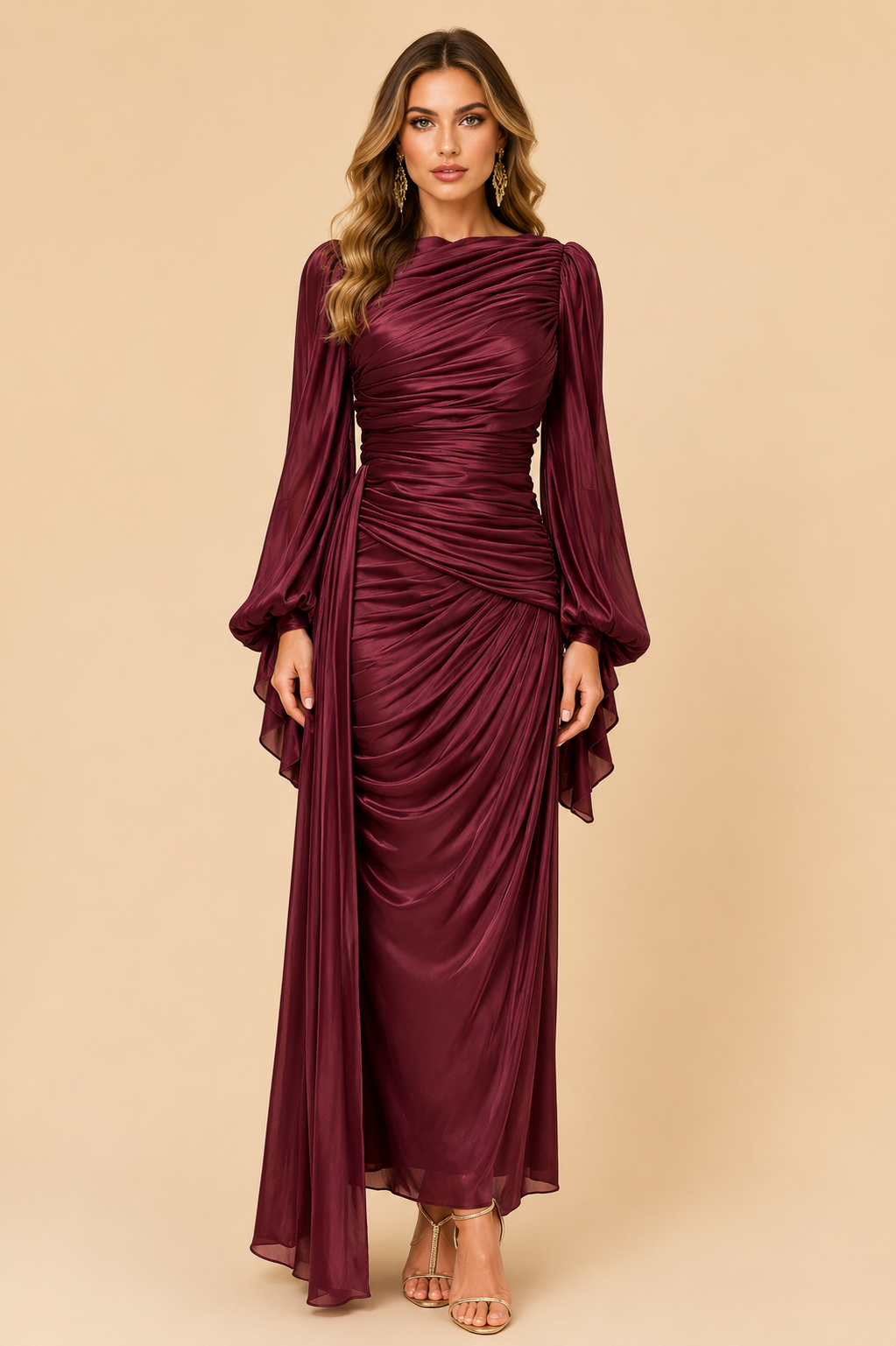Vestido Eva Vino