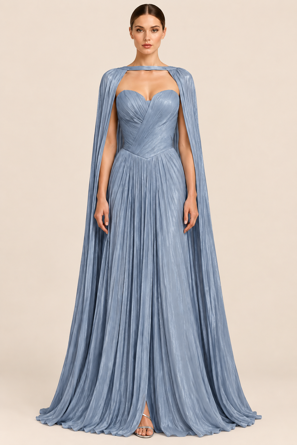Vestido Dulcinea Azul Celeste
