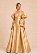 Vestido Celia Dorado