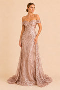 Vestido Casandra Rosa Palo