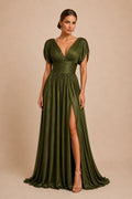 Vestido Claude Verde Olivo
