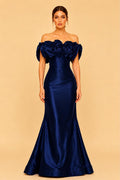 Vestido Clarisa Azul Marino
