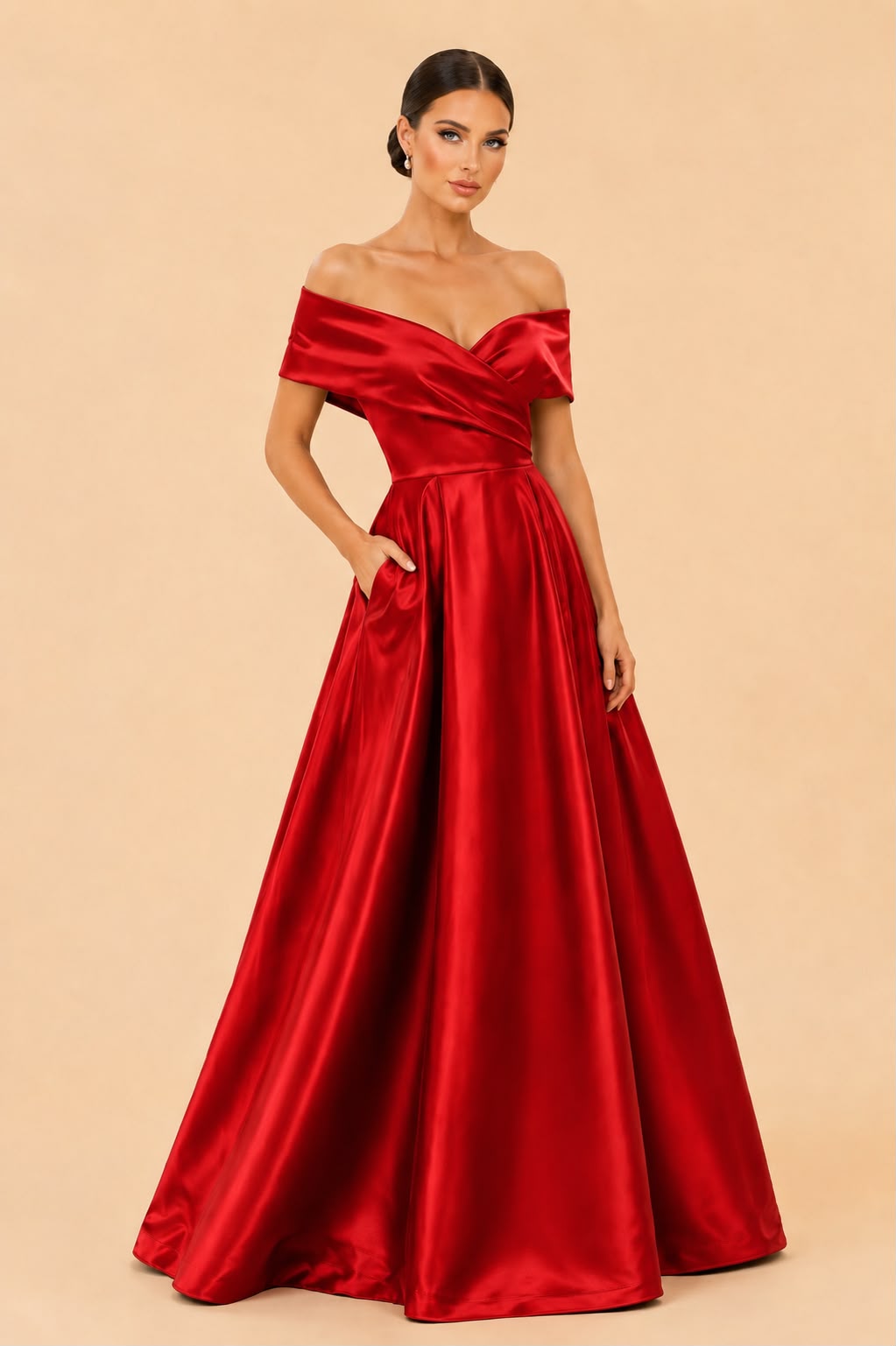 Vestido Catalina Rojo