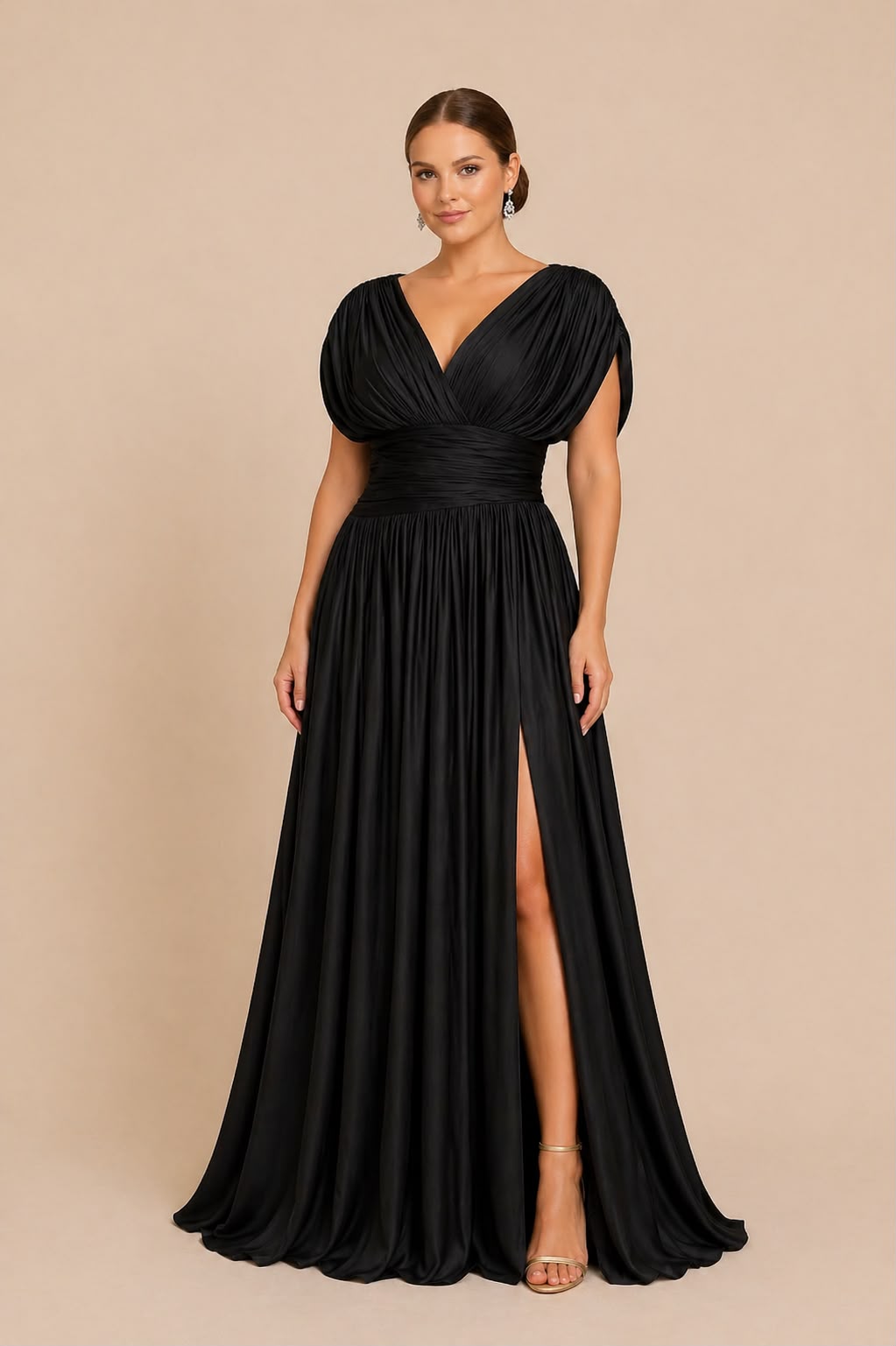 Vestido Claude Negro PLUS