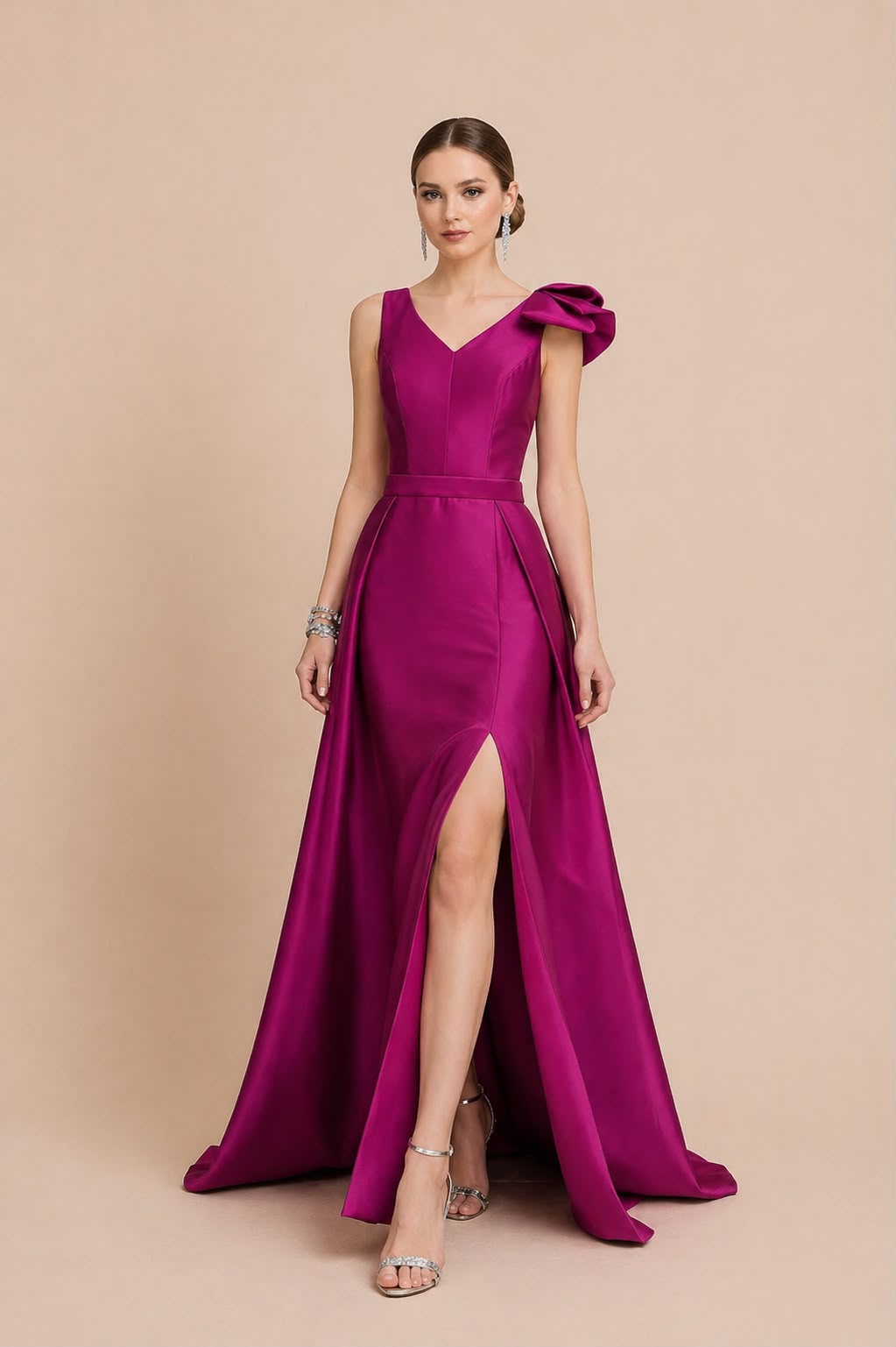 Vestido Corazón Rosa