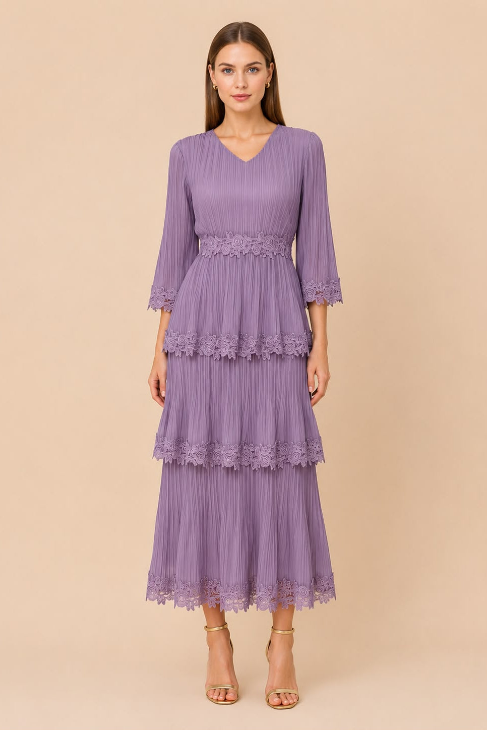 Vestido  Elba Morado